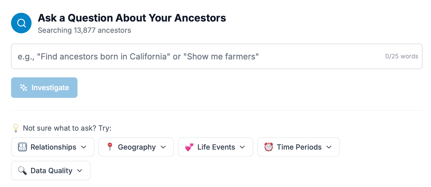 Ask Questions in Plain English